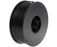 3D Printer Filament, ABS, 1.75mm, Black, 300g